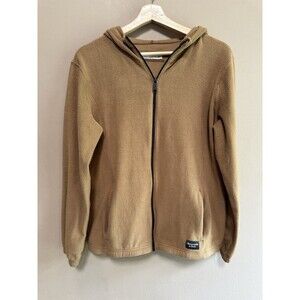 Abercrombie Kids‎ Full Zip Up Fleece Hoodie Sweatshirt Brown Size 15/16 Kids XL